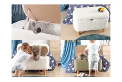 Anaro rahituoli 61 cm suorakaide Vihreä