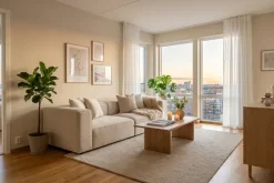 Andrarum Havana 3-istuttava Matala Sohva Beige