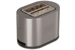 Black+Decker Leivänpaahdin Black+Decker 2 osastoa, ruostumatonta, 900W teräs