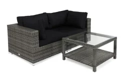 Comfort Garden Oleskeluryhmä Bahamas 2:n ist Pöytä 75x75 Harmaa