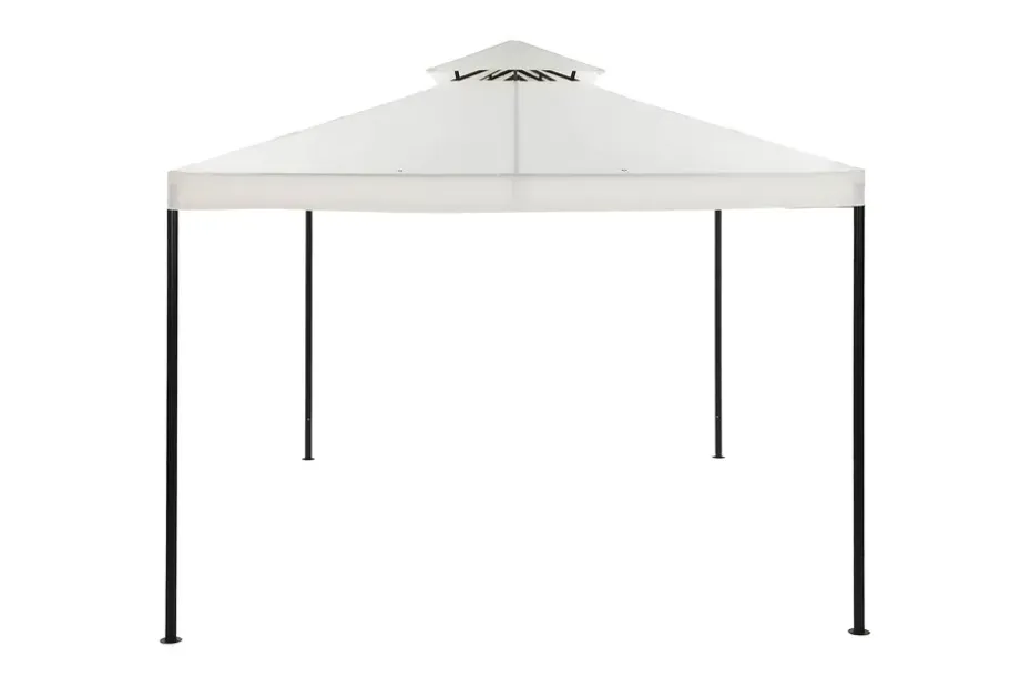 Comfort Garden Paviljonki Bermuda ilman seiniä 300x300 cm sis. Hyttysverkko Luonnonvalkoinen