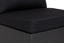 Comfort Garden Pehmusteen päällinen Bahamas Oikea/Vasen Musta
