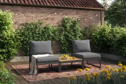 Comfort Garden Samira Loungeset tuoli Harmaa