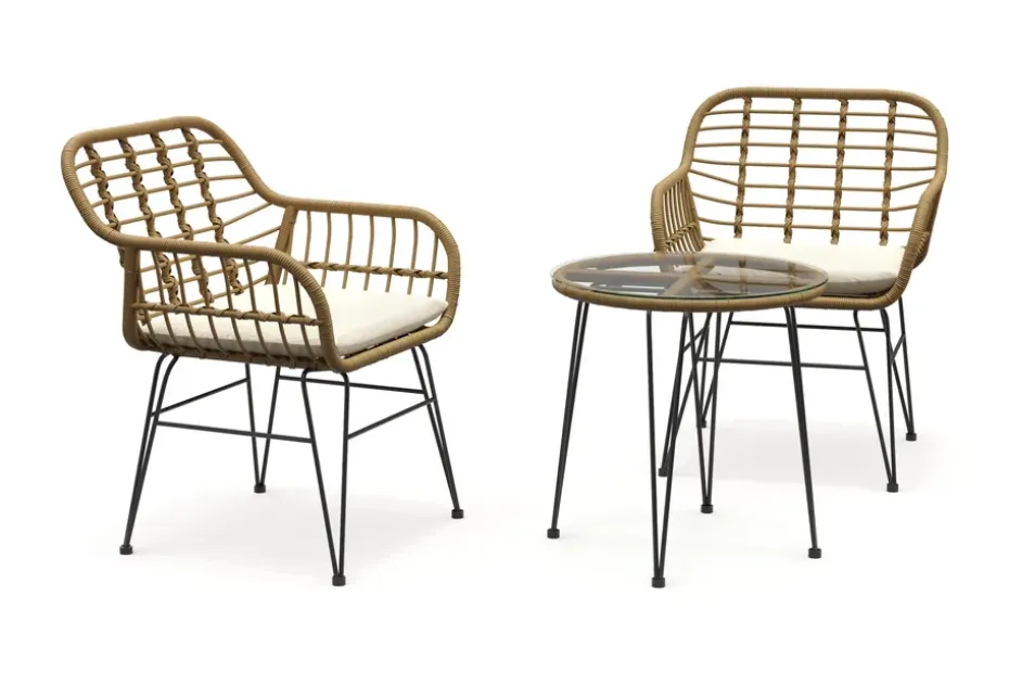 Comfort Garden Sammy Parvekeryhmä 2-istuttava Beige