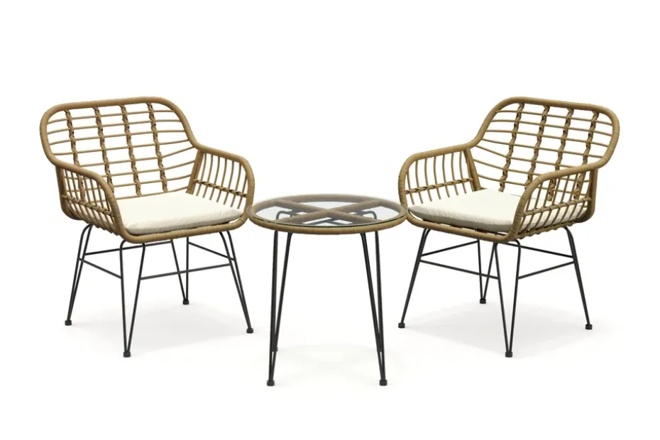 Comfort Garden Sammy Parvekeryhmä 2-istuttava Beige