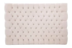 Drömvik Sängynpääty Celine 160 cm Sametti Beige