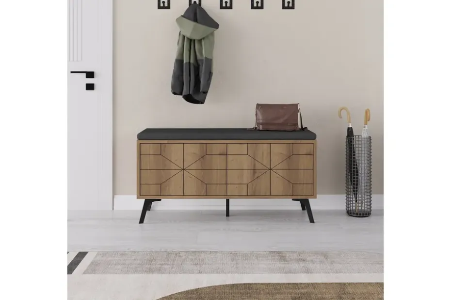 Dune Kenkäkaappi 107 cm Ruskea