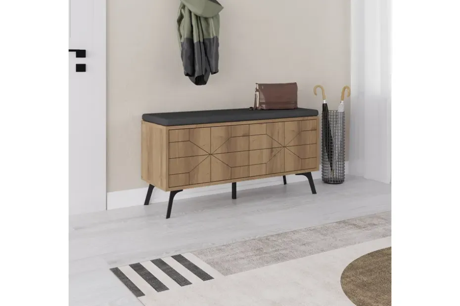 Dune Kenkäkaappi 107 cm Ruskea