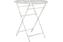 Dursley Kahvipöytä 45 cm Pyöreä Valkoinen