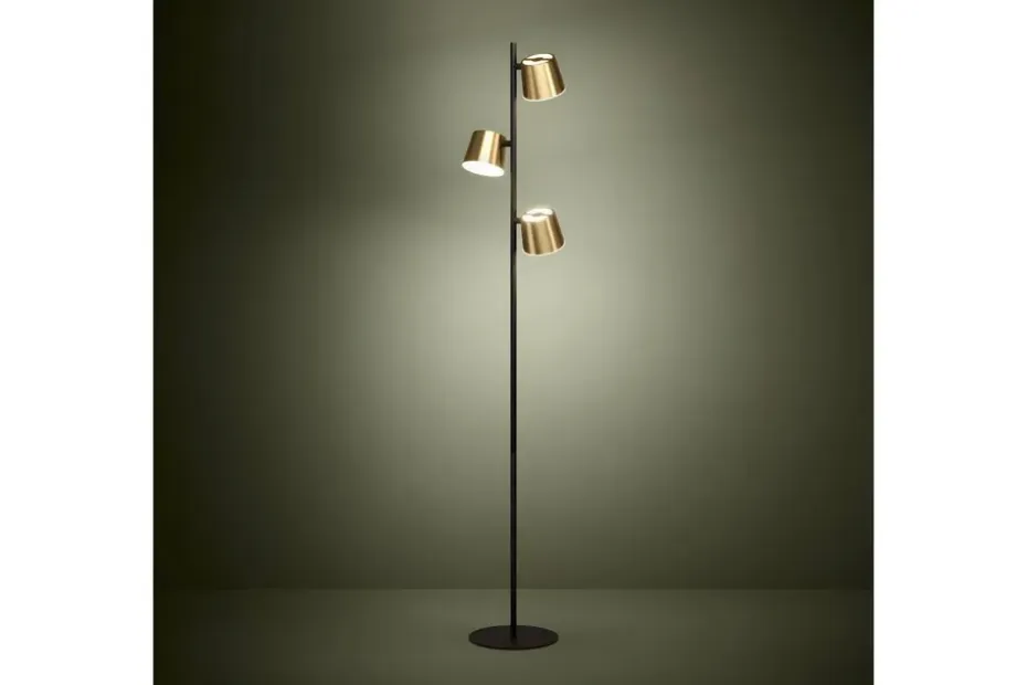 Eglo Lattiavalaisin Eglo Altamira Musta/Messinki