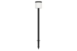 Eglo Pollari Eglo Pantete Aurinkosähköinen liikkeentunnistimella 1150 mm Musta/Valkoinen