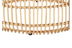 Hartnoy Sivupöytä 85 cm Pyöreä Beige/Luonnollinen