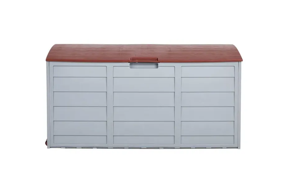 Låda Beliani Locarno Beige/grå NO_BRAND Grey||Brown