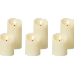 LED-kynttilä Amorea Setti 6