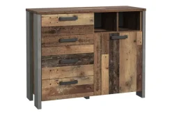Lipasto Treknow 107 cm Ruskea/Harmaa