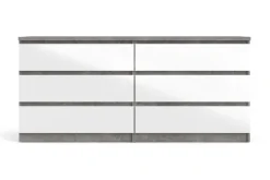 Lipasto Ummaham 50x154 cm Valkoinen/Harmaa