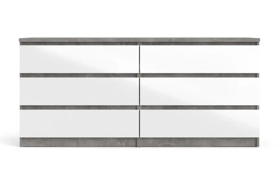 Lipasto Ummaham 50x154 cm Valkoinen/Harmaa