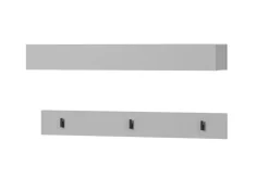 Naulakko Simply 92 cm Harmaa