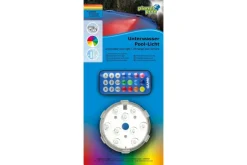 Planet Pool Vedenalainen valaistus Planet Pool LED RGB magneetilla ja kaukosäätimellä