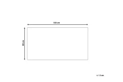 Puuvillamatto Pengkol 80x150 cm Vaaleanpunainen