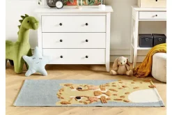 Puuvillamatto Tangse 80x150 cm Keltainen