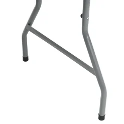 Ruokapöytä ulos 6 hengelle Cugnoli 180 cm 74 cm Valkoinen/Hopea