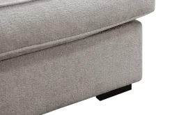 Scandinavian Choice Rossita Lyx 4-istuttava Vasenkätinen L-muotoinen Extra Syvä Divaanisohva Chenille-kankaalla Harmaa/Ruskea Chenille