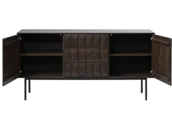 Sivupöytä Medric 3 osaa 160 cm Ruskea