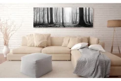 Taulu Black And White Forest 150x50 Artgeist sp. z o. o.