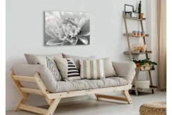 Tee-se-itse Maalaus Black & White Flower 60x40 cm Artgeist sp. z o. o.