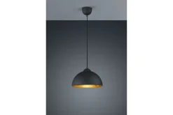 Trio Lighting Riippuvalaisin Jimmy Ø31 cm Musta/Kulta TRIO