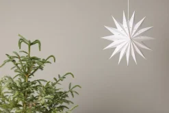 Venture Home Lindvallen Adventtitähti / Joululamppu 51 cm Valkoinen